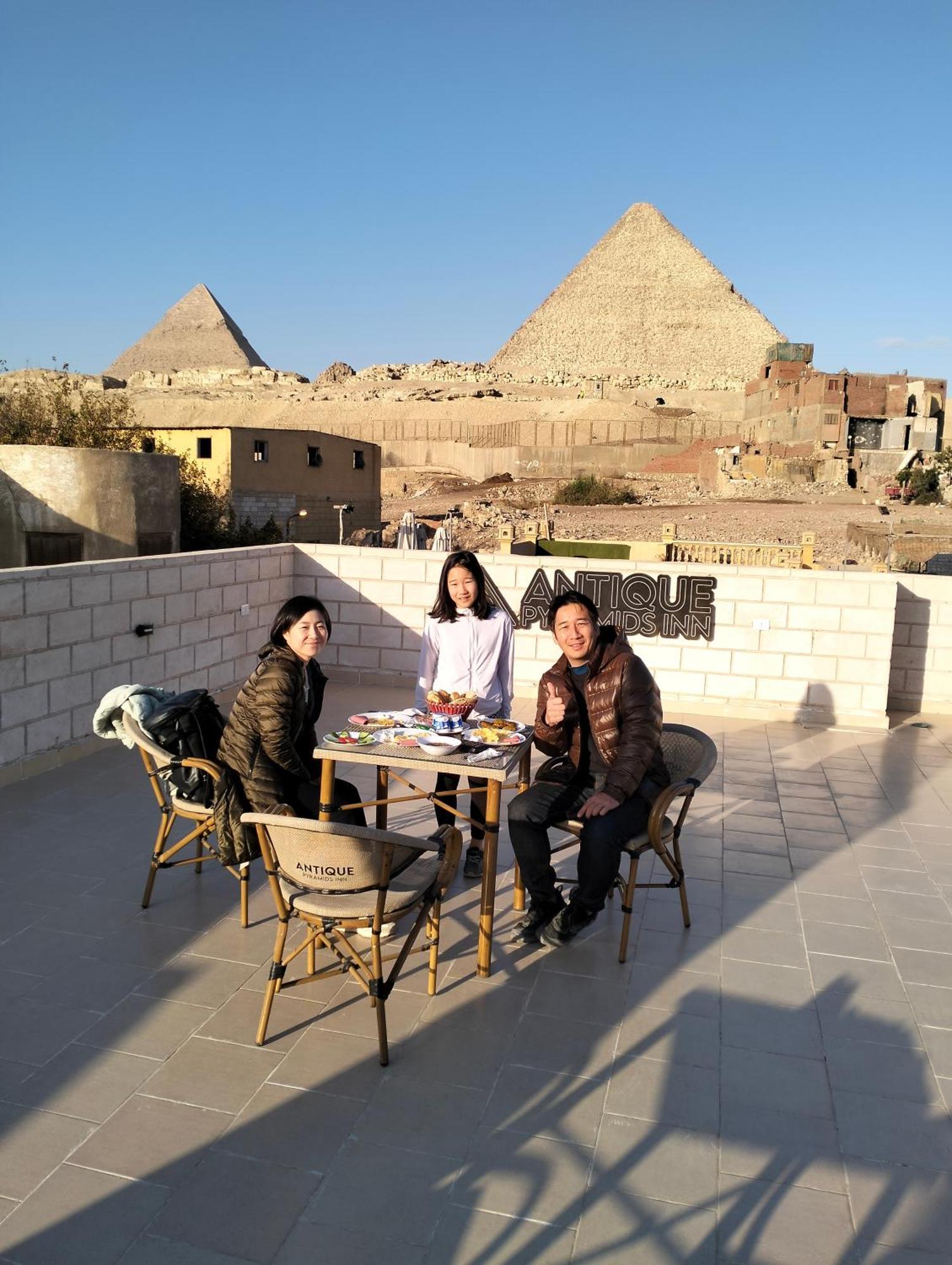 Antique Pyramids Inn Giza Exterior foto
