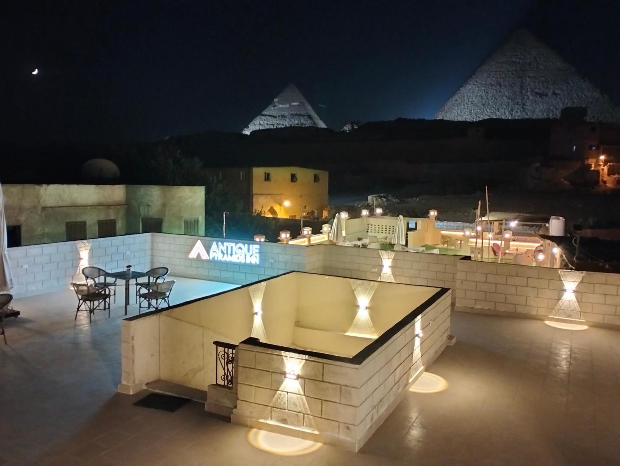 Antique Pyramids Inn Giza Exterior foto