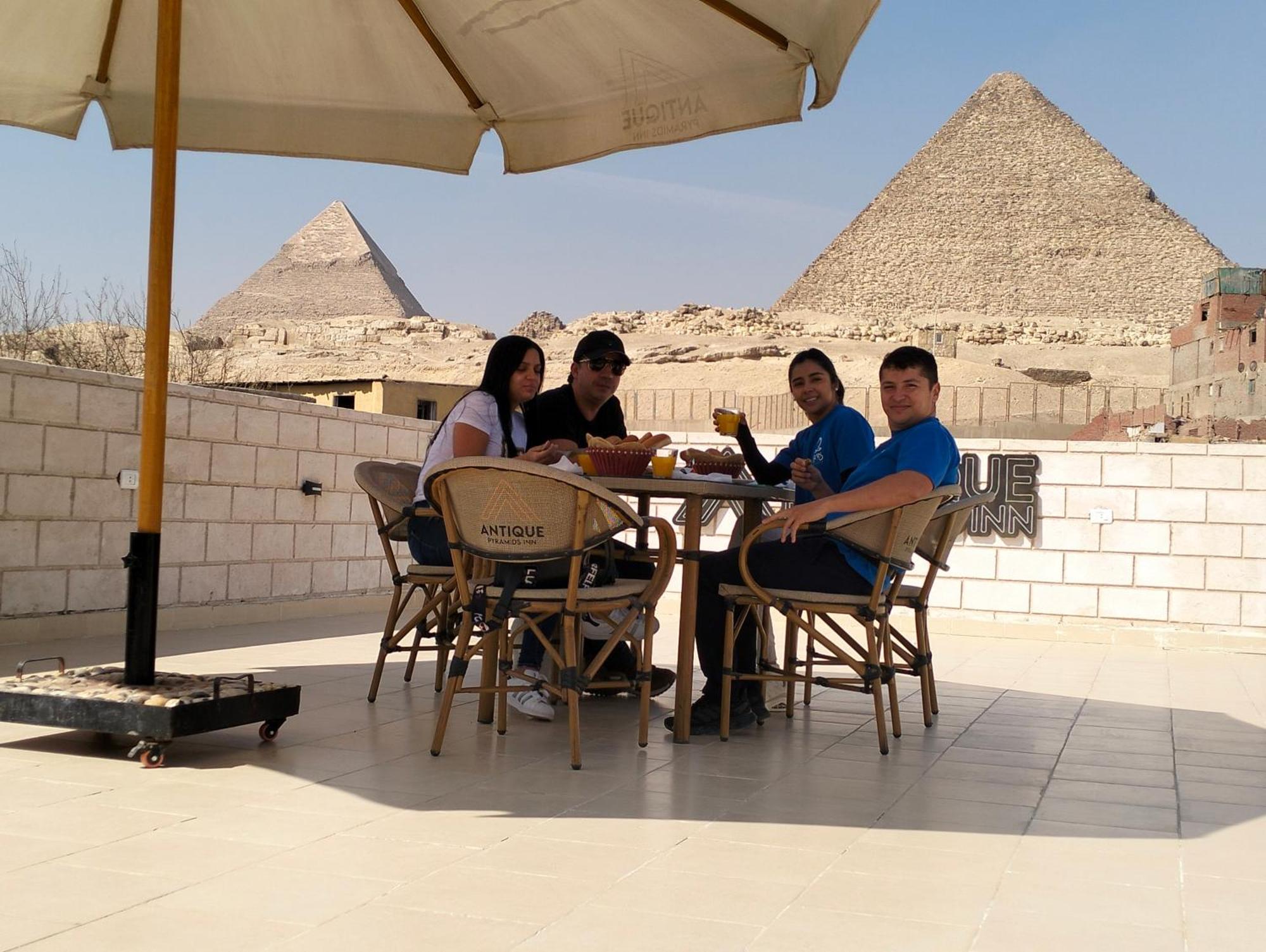 Antique Pyramids Inn Giza Exterior foto